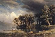 The Coming Storm Albert Bierstadt